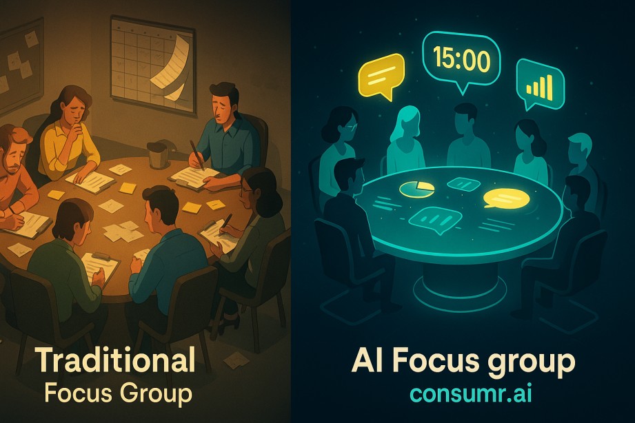 focus groups with consumr.ai